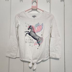 Long sleeve unicorn tee